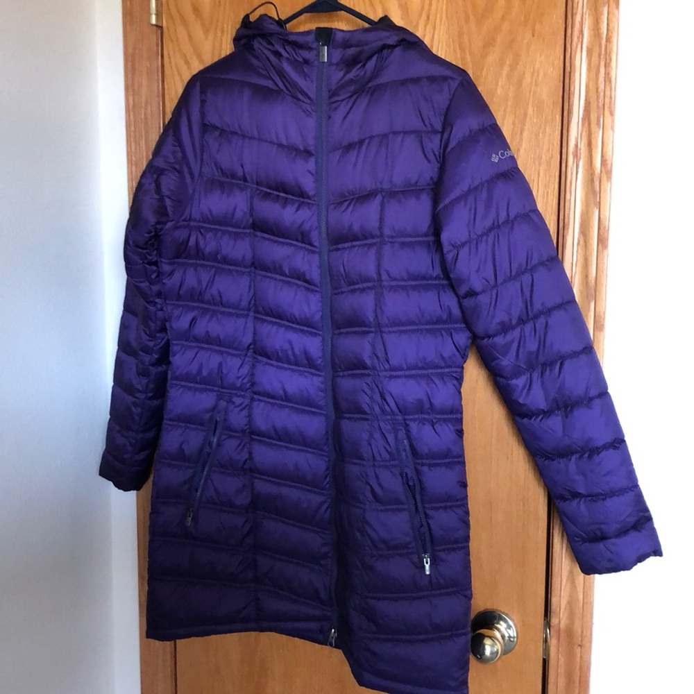 Columbia long puffer parka